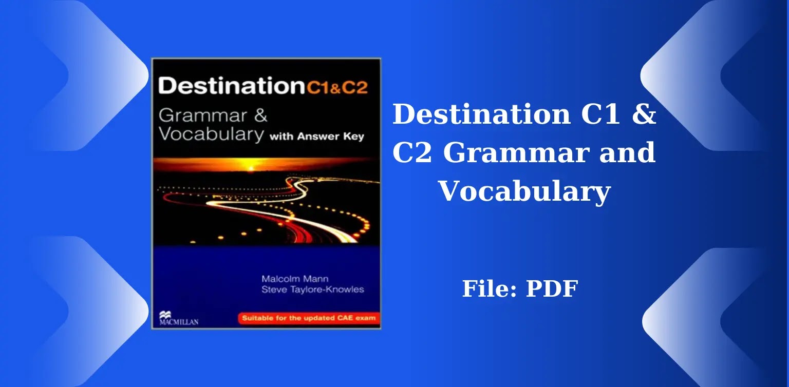 Free English Books: Destination C1 & C2 Grammar and Vocabulary ( PDF )