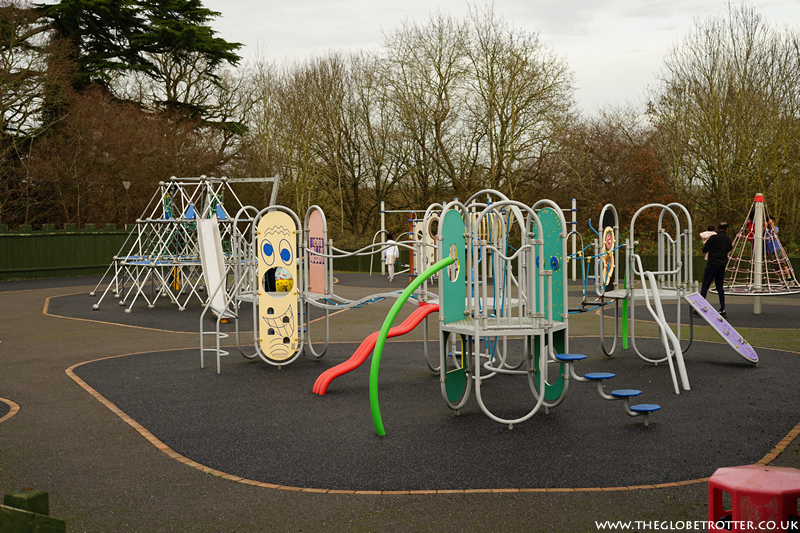 Children’s playground at Oshwal Centre Derasar in Potters Bar