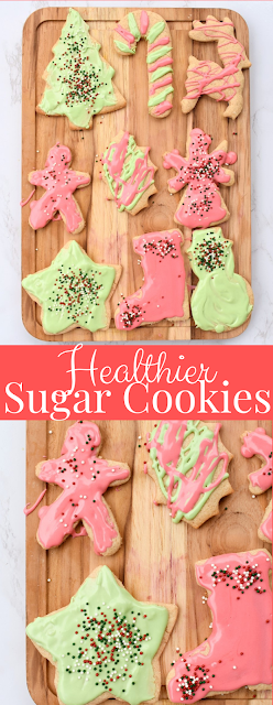 Healthy Holiday Sugar Cookies