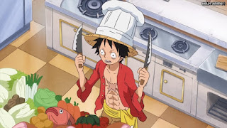 ワンピースアニメ 779話 ルフィ 料理 Monkey D. Luffy | ONE PIECE Episode 779