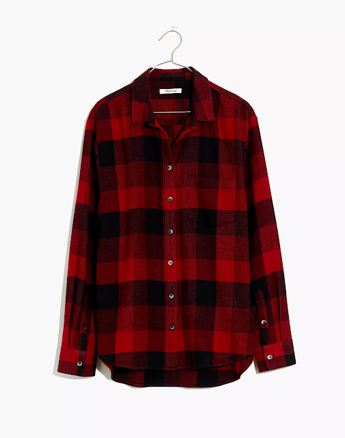 Madewell flannel shirt