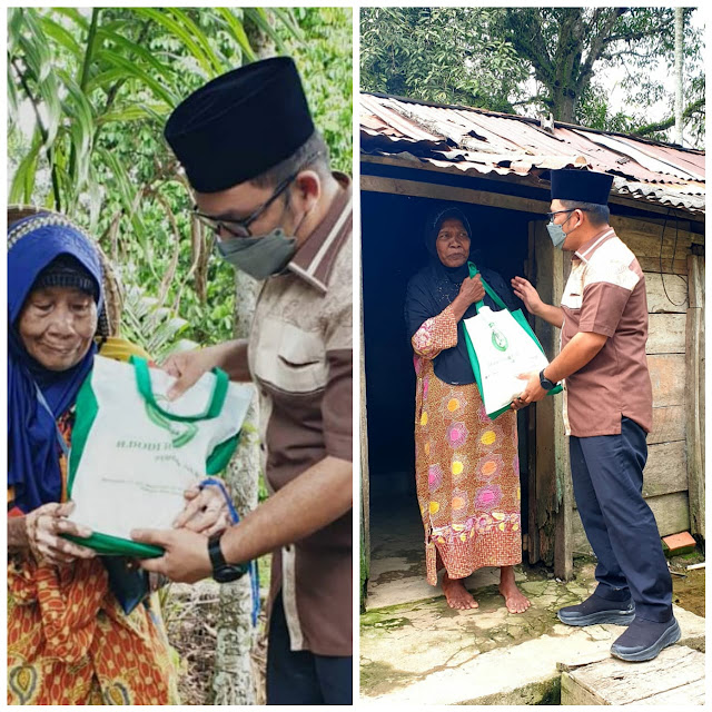 Iyank peduli kepada masyarakat Muba yang kurang mampu