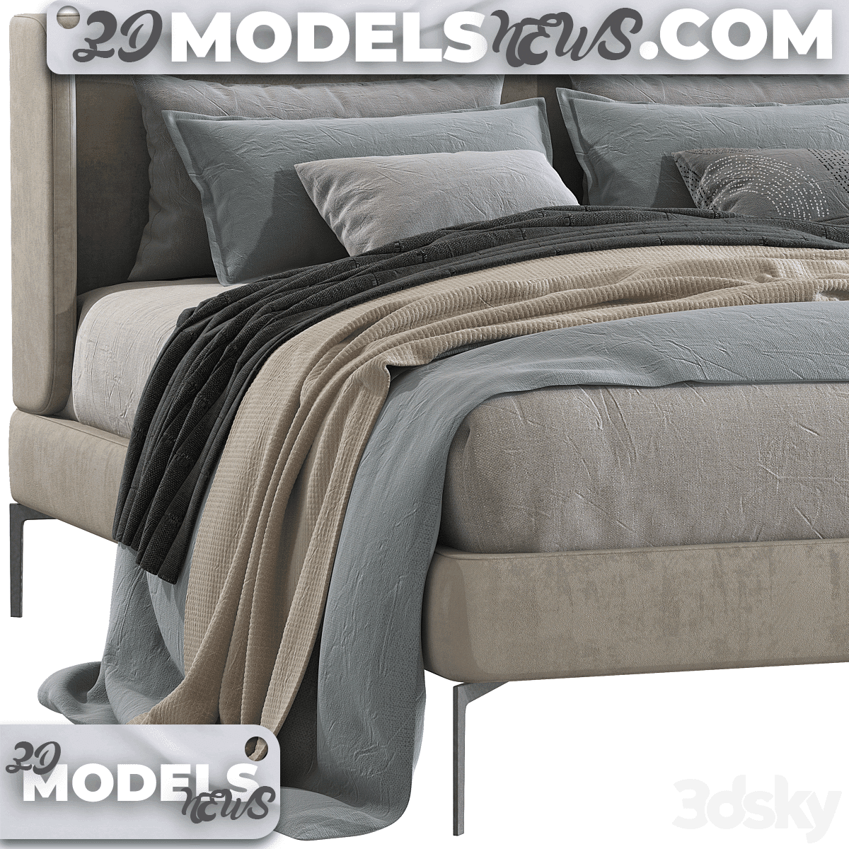 Double Bed Model 82 2