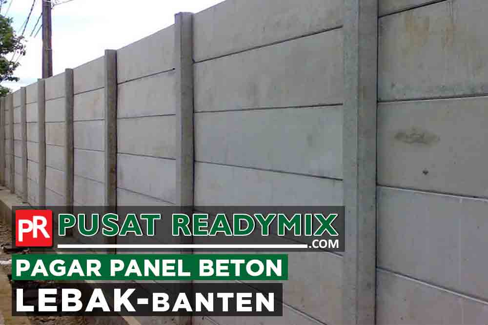 harga pagar panel beton Lebak