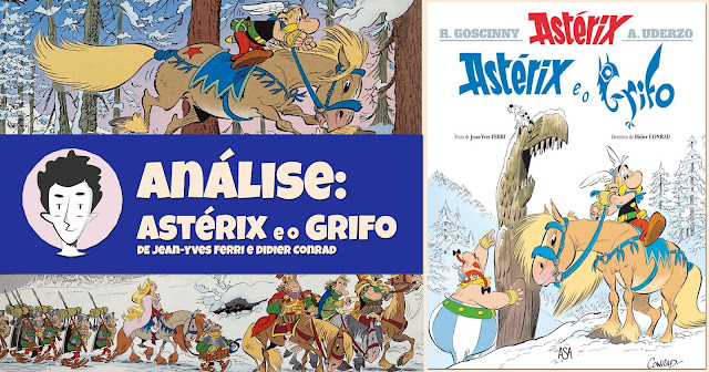 Astérix e o Grifo, de Jean-Yves Ferri e Didier Conrad - ASA - Leya