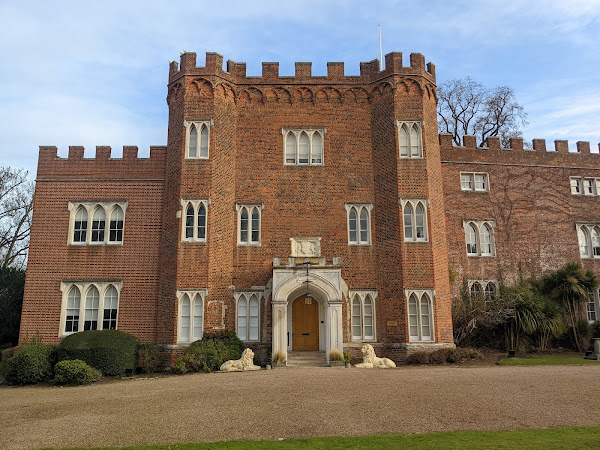 Front entrance of the gatehouse