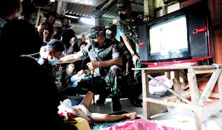 Berkat Uluran Tangan Pangdam Hasanuddin, Anak Kelainan Atresia Ani Bisa di Operasi