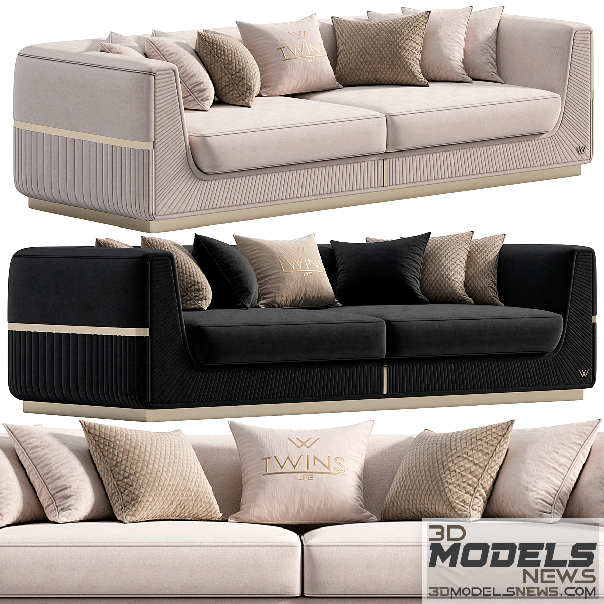 Lorenzo sofa model by twins 1