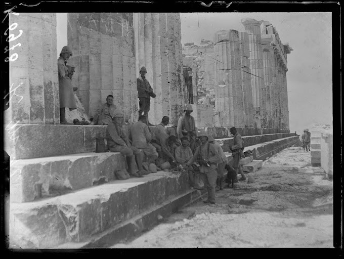 Σπάνιο τεκμηριογράφημα στην Ακρόπολη του 1917 -ΒΙΝΤΕΟ