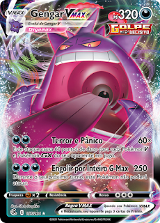 Carta Pokémon Mew Vmax Lendário Golpe Fusão