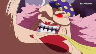 ワンピースアニメ WCI編 847話 ビッグマム 食いわずらい bigmom | ONE PIECE ホールケーキアイランド編