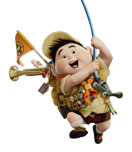 imagenes png de los personajes principales de up