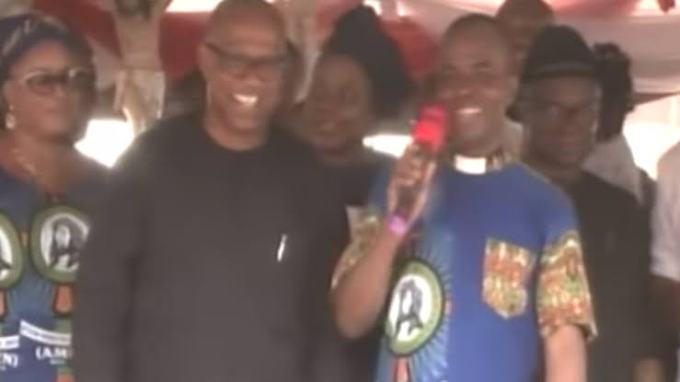 See Real Reason Why Father Mbaka Accused Peter Obi of Being Stingy Revealed (Video)