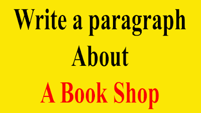 Write A Paragraph About A Book Shop