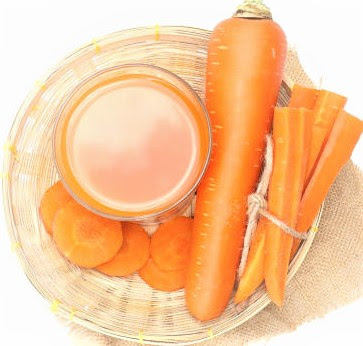 Carrot juice is rich in vitamin C and reduces the severity of chronic obstructive pulmonary disease.