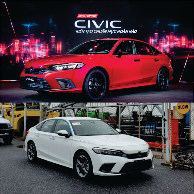 Honda Civic 2022 RS, G, E - Đánh giá xe, lái thử xe, đặt mua xe trả góp Long Biên, Hà Nội| Ra mắt Honda Civic 2022