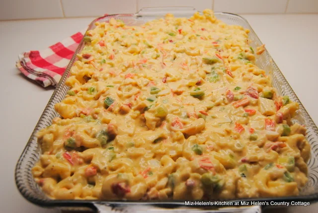 Crab and Pasta Casserole at Miz Helen's Country Cottage