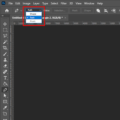 Cara Menyeleksi Objek Di Photoshop menggunakan pen tool