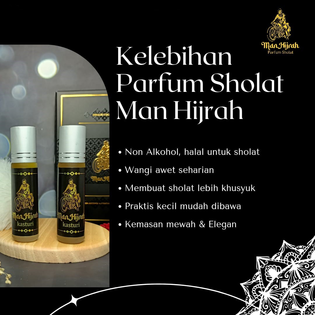 Parfum Solat Kasturi Man Hijrah