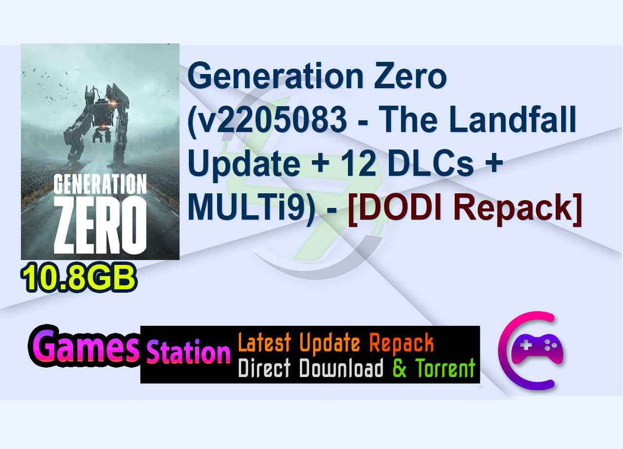 Generation Zero (v2205083 - The Landfall Update + 12 DLCs + MULTi9) - [DODI Repack]