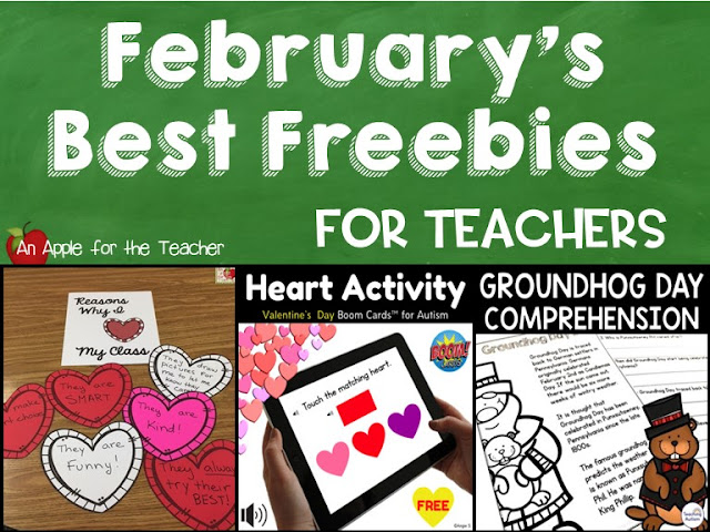 Teacher Freebies for February