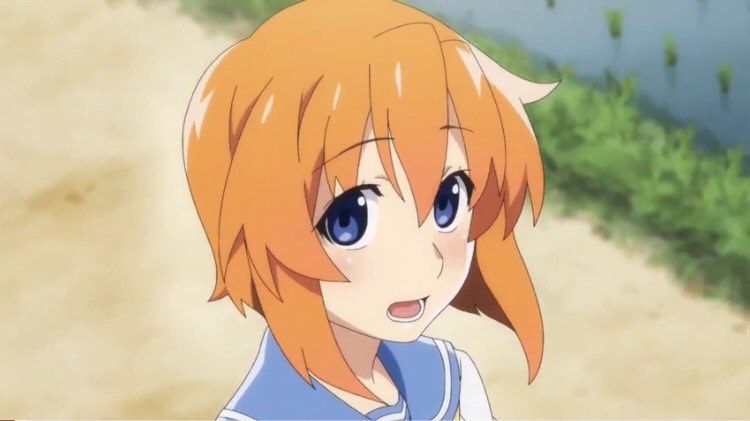 Anime girls with orange hair