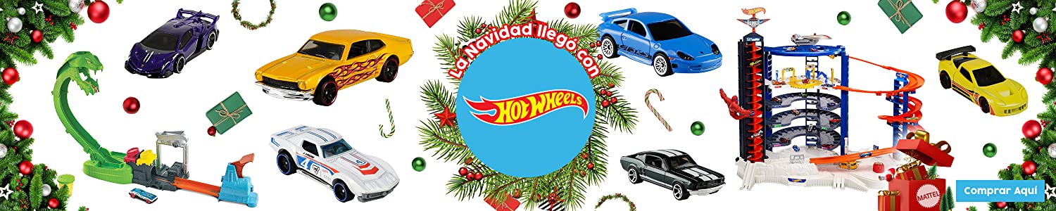 La Naviad llego con Hot Wheels