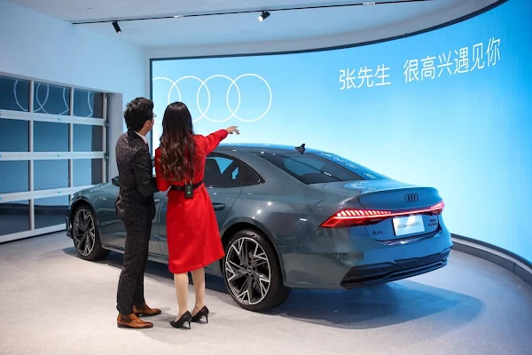 Audi abre sua maior loja do mundo em Shangai - China