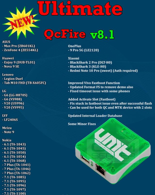 UMTv2/UMTPro QcFire v8.1 - BlackShark 2 Pro, 3, OnePlus 9 Pro 5G and more