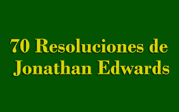 70 Resoluciones de Jonathan Edwards