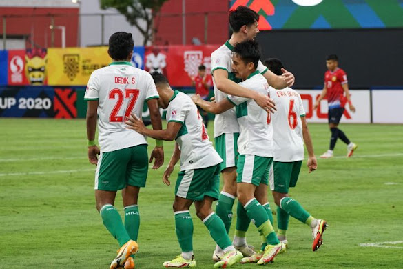 Indonesia Puncaki Klasemen Grup B Piala AFF Setelah Hancurkan Laos 5-1