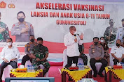 Gubsu, Kapoldasu Dan Pangdam I/BB Dorong Akselerasi Vaksin di Nias     