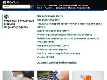 MHRA - Medicines & Healthcare products Regulatory Agency