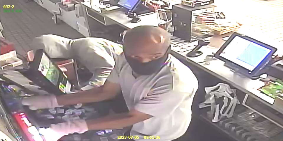 theft taking money from register
