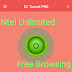 Ntel unlimited free browsing cheat with EC Tunnel Pro VPN App