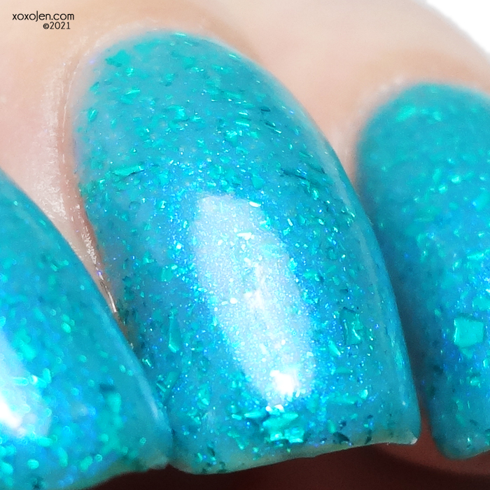 xoxoJen's swatch of Swamp Gloss Pokai Bay