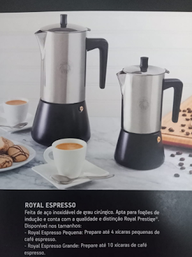 Cafeteira Expresso para 10 xicaras de café
