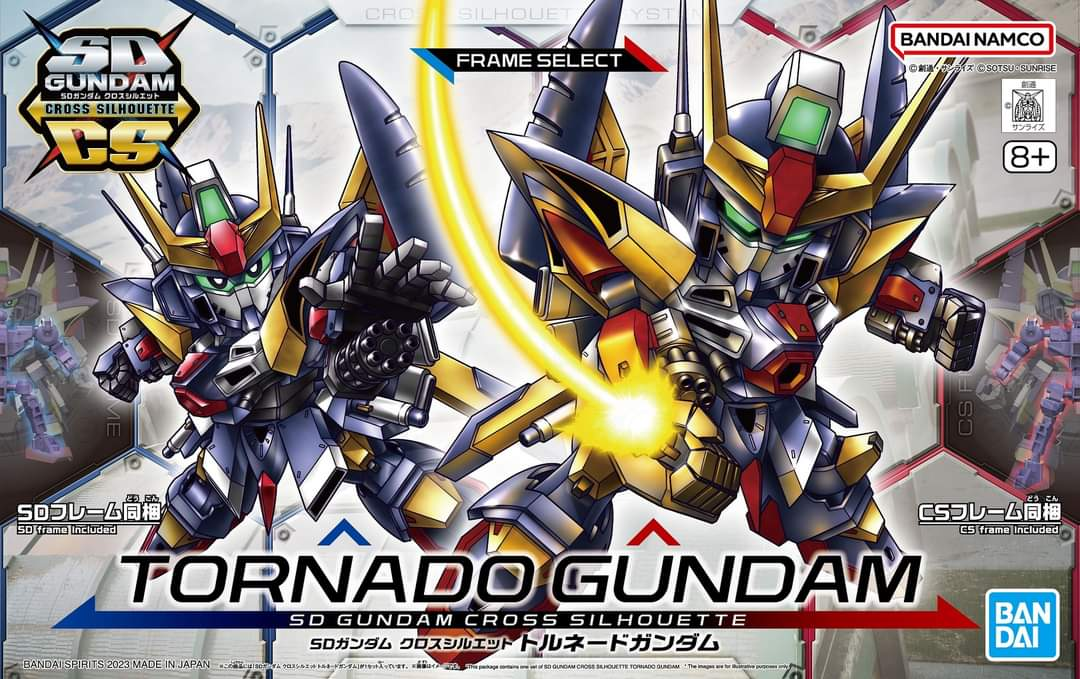 SD GUNDAM CROSS SILHOUETTE TORNADO GUNDAM - 01