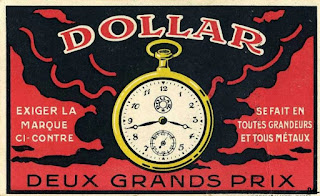 publicité dollar montre