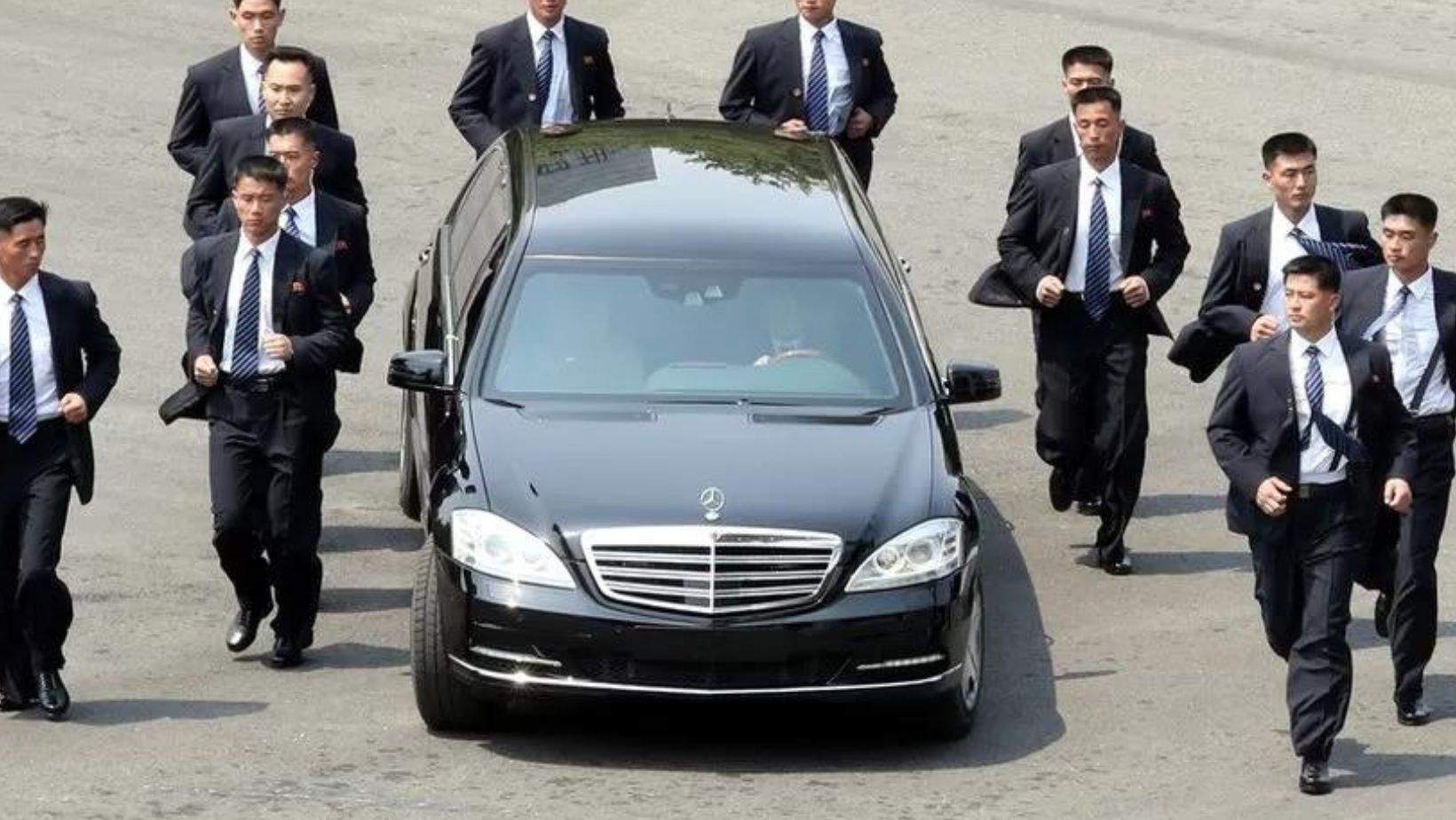 Kim Jong Un also uses luxury cars and favours the Mercedes-Benz S-Class