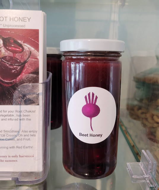 Beet Honey from Royal Beets by Nyk Smith at the Corner Store in Lincolnville, St. Augustine, Florida