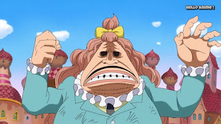 ワンピースアニメ WCI編 857話 パウンド | ONE PIECE ホールケーキアイランド編