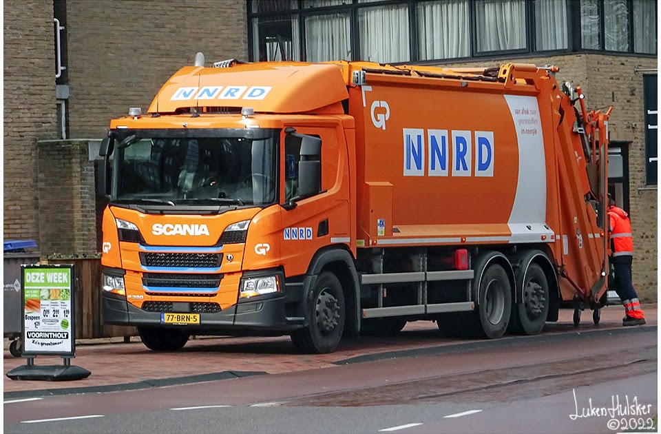 theorie Moskee Clancy SCANIA: Scania P320 ''nextgen'' - NNRD garbage truck / vuilniswagen