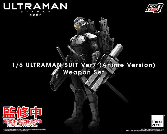 ULTRAMAN- Fig Zero ULTRAMAN SUIT Ver7 Weapon Set 1/6 (threezero)