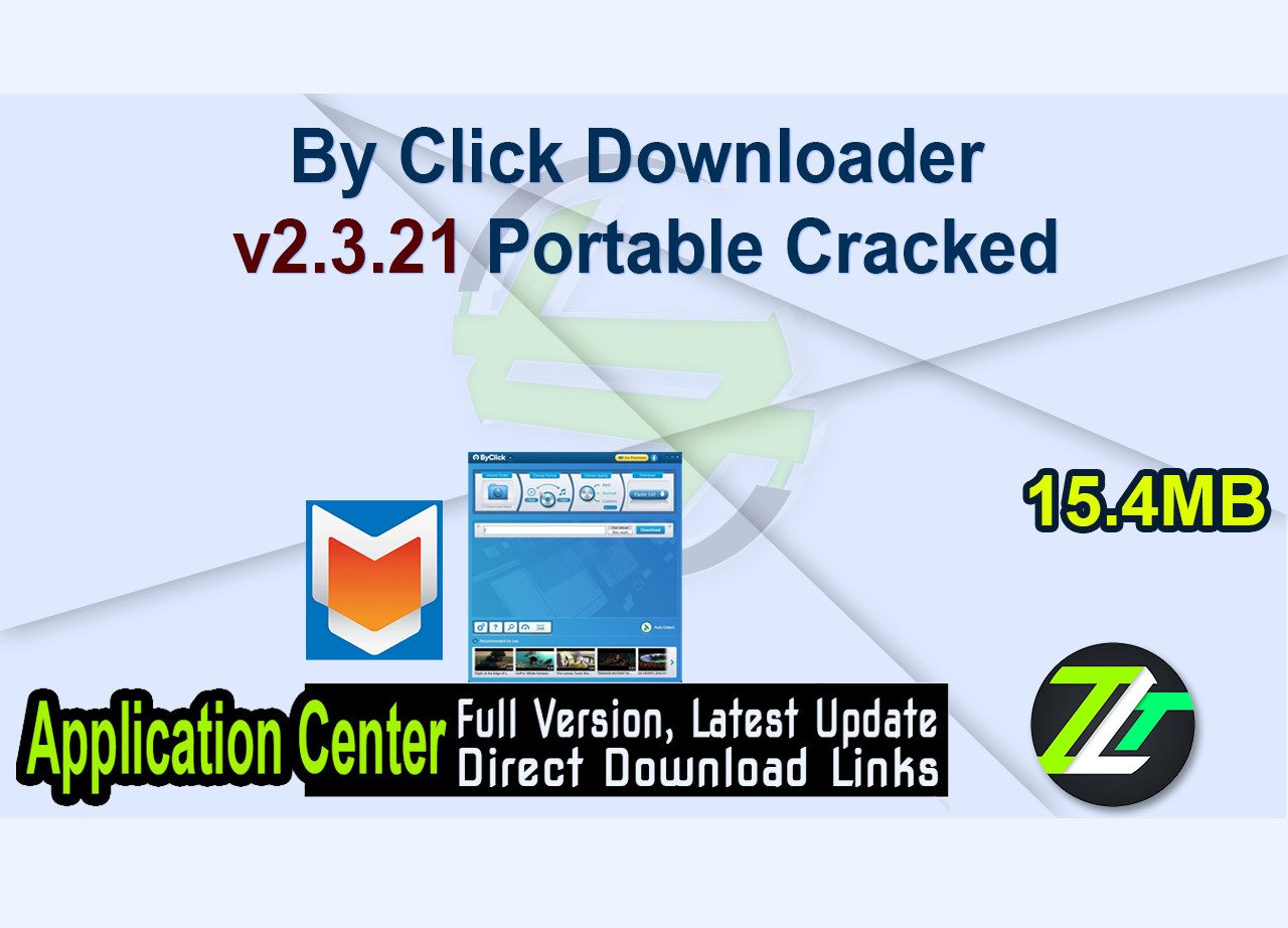 By Click Downloader v2.3.21 Portable Cracked