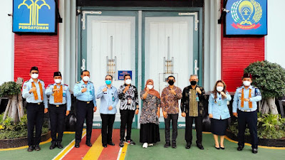 Laksanakan Verifikasi Lapangan, TPN Apresiasi Layanan Dua Arah dan Kampus Kehidupan Lapas Pemuda Kelas IIA Tangerang