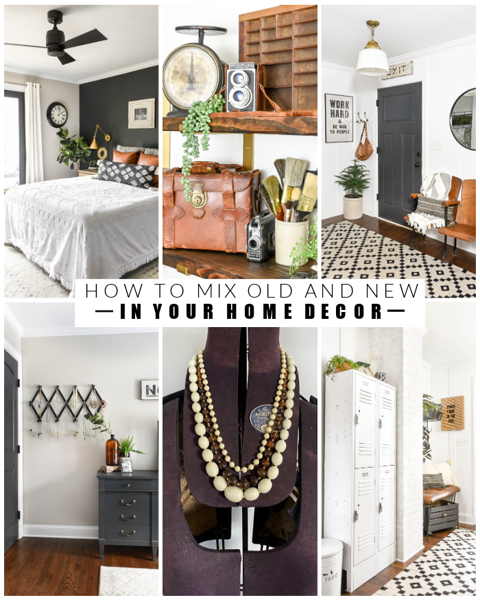 How to mix old and new in your home decor