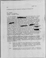 Investigation of UFO Reported Landing on 24 March 1967 Near Malmstrom AFB