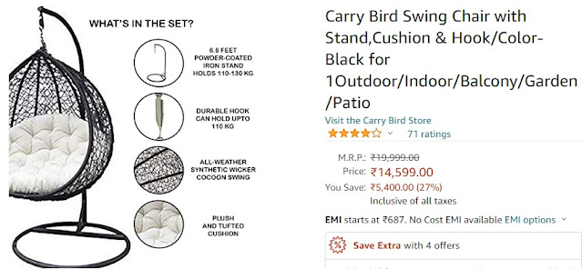 Carry Bird Swing Chair