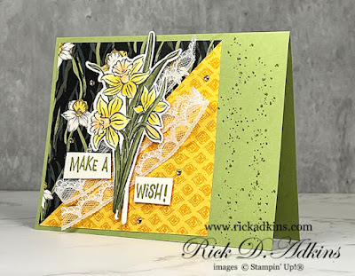 Make a Wish with the Daffodil Daydream Bundle with a fun Spring Birthday Card.